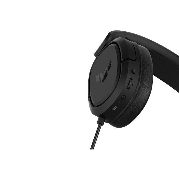 ASUS TUF Gaming H1 Wireless Headset Draadloos Hoofdband Gamen USB Type-C Zwart (90YH0391-B3UA00) ASUS TUF Gaming H1 Wireless Headset Draadloos Hoofdband Gamen USB Type-C Zwart (90YH0391-B3UA00)