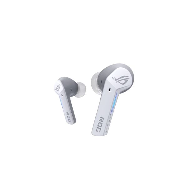 ASUS ROG Cetra True Wireless Moonlight White Hoofdtelefoons True Wireless Stereo (TWS) In-ear Gamen Bluetooth Wit (90YH03X1-B5UA00) ASUS ROG Cetra True Wireless Moonlight White Hoofdtelefoons True Wireless Stereo (TWS) In-ear Gamen Bluetooth Wit (90YH03X1-B5UA00)