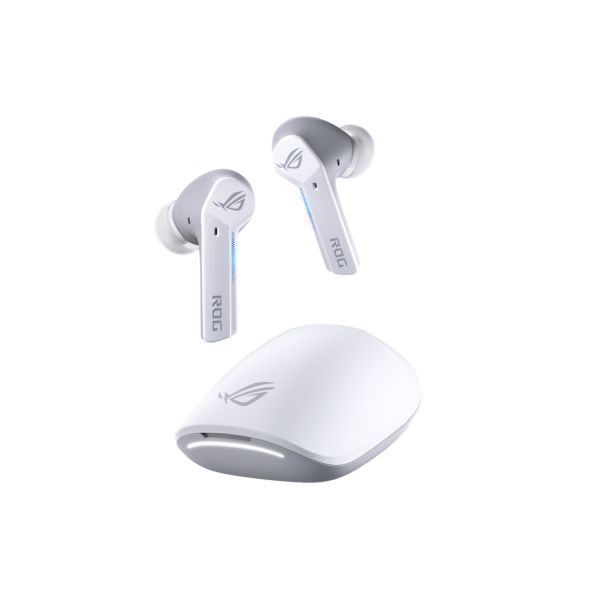 ASUS ROG Cetra True Wireless Moonlight White Hoofdtelefoons True Wireless Stereo (TWS) In-ear Gamen Bluetooth Wit (90YH03X1-B5UA00)