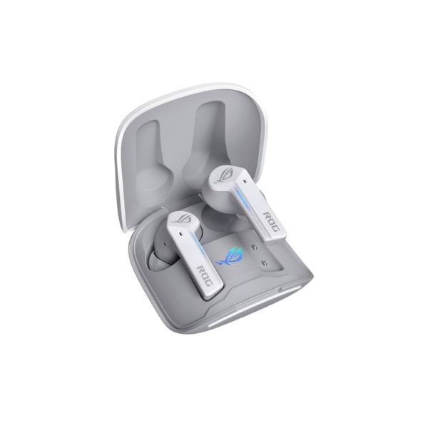 ASUS ROG Cetra True Wireless Moonlight White Hoofdtelefoons True Wireless Stereo (TWS) In-ear Gamen Bluetooth Wit (90YH03X1-B5UA00)