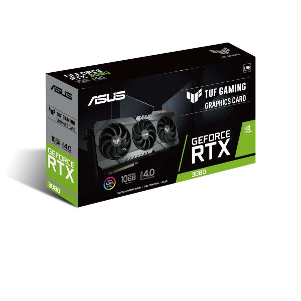 ASUS TUF Gaming TUF-RTX3080-10G-V2-GAMING NVIDIA GeForce RTX 3080 10 GB GDDR6X (90YV0FB5-M0NM00)