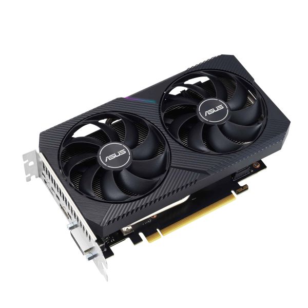 ASUS Dual -RTX3050-O8G-V2 NVIDIA GeForce RTX 3050 8 GB GDDR6 (90YV0GH6-M0NA00)