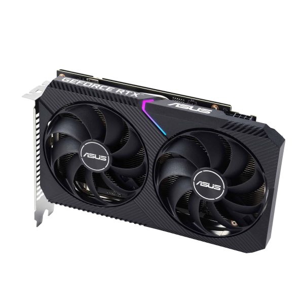 ASUS Dual -RTX3050-O8G-V2 NVIDIA GeForce RTX 3050 8 GB GDDR6 (90YV0GH6-M0NA00)