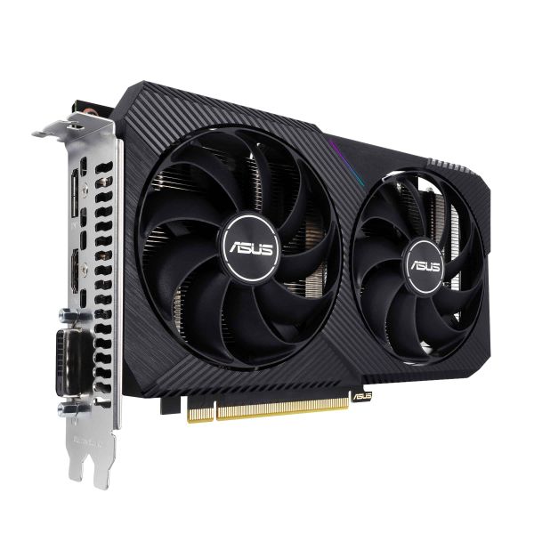 ASUS Dual -RTX3050-O8G-V2 NVIDIA GeForce RTX 3050 8 GB GDDR6 (90YV0GH6-M0NA00)