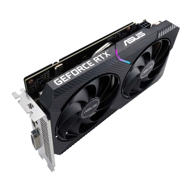 ASUS Dual -RTX3050-O8G-V2 NVIDIA GeForce RTX 3050 8 GB GDDR6 (90YV0GH6-M0NA00)