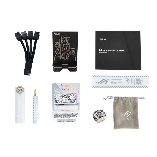 ASUS ROG -STRIX-RTX4090-O24G-WHITE NVIDIA GeForce RTX 4090 24 GB GDDR6X (90YV0ID2-M0NA00)