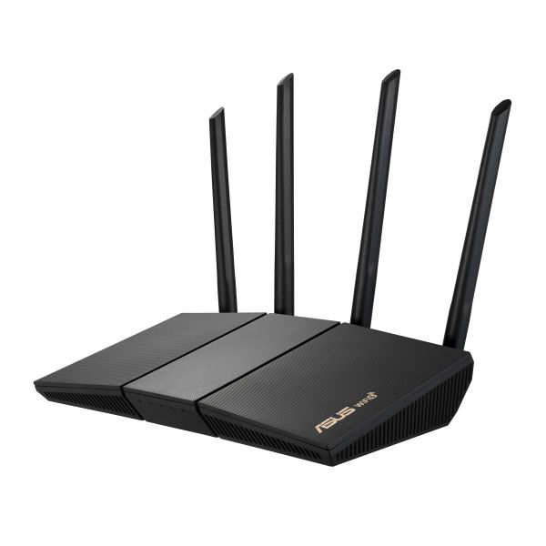 ASUS RT-AX57 draadloze router Gigabit Ethernet Dual-band (2.4 GHz / 5 GHz) Zwart (RT-AX57) ASUS RT-AX57 draadloze router Gigabit Ethernet Dual-band (2.4 GHz / 5 GHz) Zwart (RT-AX57)