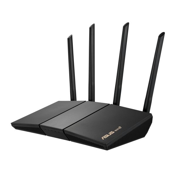 ASUS RT-AX57 draadloze router Gigabit Ethernet Dual-band (2.4 GHz / 5 GHz) Zwart (RT-AX57)