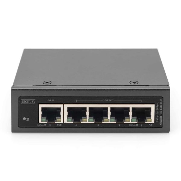 Digitus DN-651143 netwerkextender Netwerkzender & -ontvanger Grijs 10, 100, 1000 Mbit/s (DN-651143)