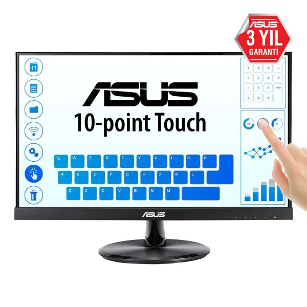 ASUS VT229H computer monitor 54,6 cm (21.5") 1920 x 1080 Pixels Full HD LED Touchscreen Zwart (VT229H)