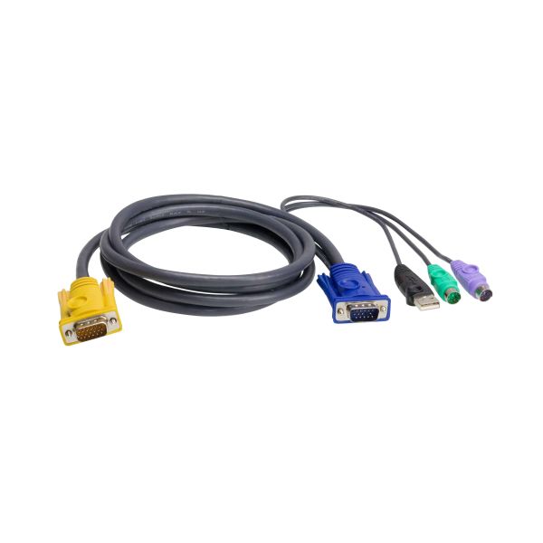 ATEN 1.8M PS/2-USB KVM Kabel (2L-5302UP) ATEN 1.8M PS/2-USB KVM Kabel (2L-5302UP)