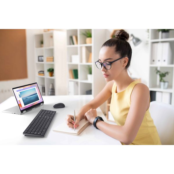 DELL KB500 toetsenbord RF Draadloos QWERTY US International Zwart (580-AKOO)
