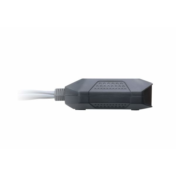 ATEN 2-poorts USB DisplayPort-kabel KVM-switch met externe poortselectieschakelaar (CS22DP-AT)