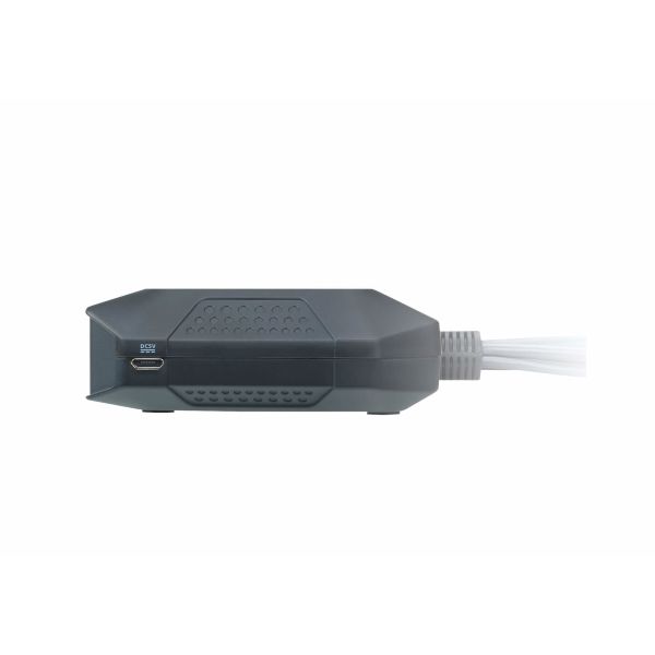 ATEN 2-poorts USB DisplayPort-kabel KVM-switch met externe poortselectieschakelaar (CS22DP-AT)