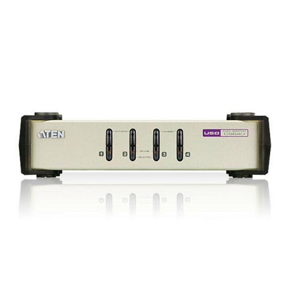 ATEN 4-poorts PS/ 2-USB VGA KVM-switch (CS84U-AT)