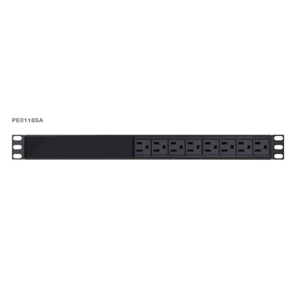 ATEN 1U Basic PDU met overspanningsbeveiliging (PE0118SG-AT-G) ATEN 1U Basic PDU met overspanningsbeveiliging (PE0118SG-AT-G)