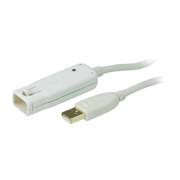 ATEN 12 m USB 2.0 verlengkabel (Daisy-chaining tot 60 m) (UE2120) ATEN 12 m USB 2.0 verlengkabel (Daisy-chaining tot 60 m) (UE2120)