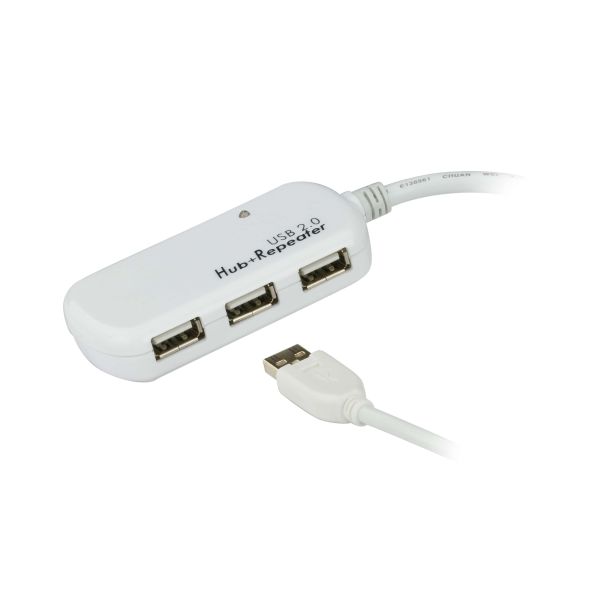 ATEN 12 m 4 poorten USB 2.0 verlengkabel (Daisy-chaining tot 60 m) (UE2120H)