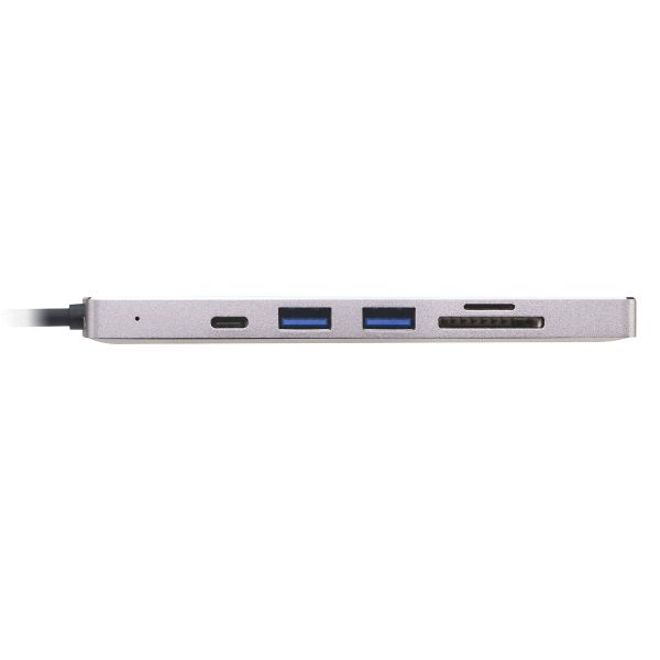 ATEN USB-C Mini Dock met meerdere poorten en stroomdoorvoer (UH3239)
