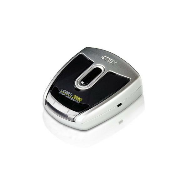 ATEN 2 Poorts USB 2.0 switch voor randapparatuur (US221A) ATEN 2 Poorts USB 2.0 switch voor randapparatuur (US221A)