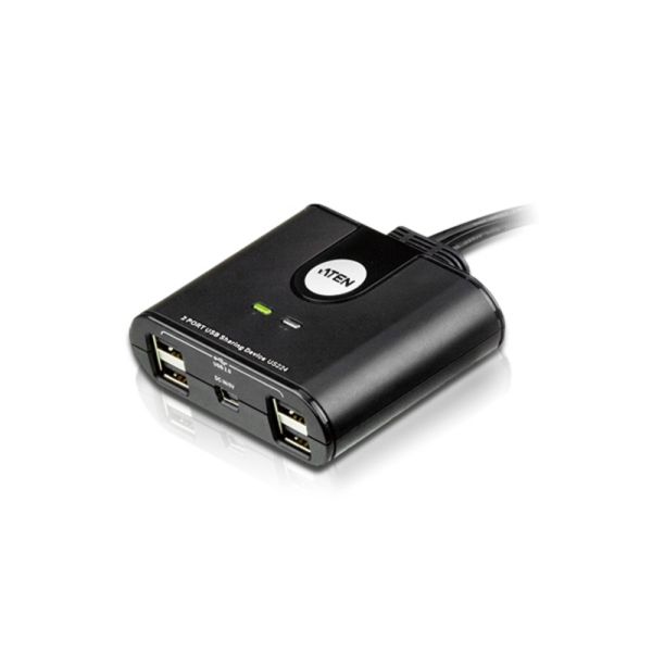 ATEN 2 x 4 USB 2.0 switch voor randapparatuur (US224-AT)