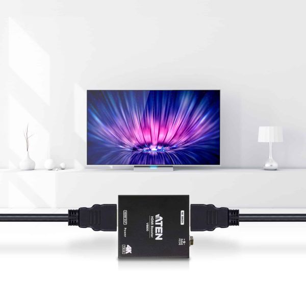 ATEN True 4K HDMI Booster (4K op 20 m) (VB800-AT-G)