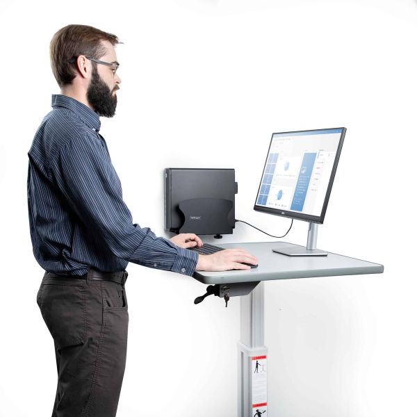 StarTech.com PC Ophangbeugel, Ondersteunt Desktop Computers tot 18kg, Verstelbaar zonder Gereedschap 50-200mm, Heavy-Duty Wandmonteerbaar PC Case/SFF Toren/CPU houder (2NS-CPU-WALL-MOUNT) StarTech.com PC Ophangbeugel, Ondersteunt Desktop Computers tot 18kg, Verstelbaar zonder Gereedschap 50-200mm, Heavy-Duty Wandmonteerbaar PC Case/SFF Toren/CPU houder (2NS-CPU-WALL-MOUNT)