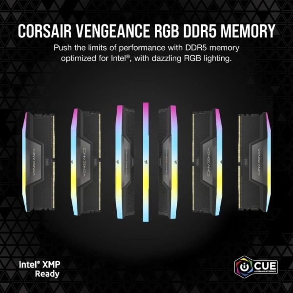 Corsair Vengeance RGB CMH48GX5M2B7200C36 geheugenmodule 48 GB 2 x 24 GB DDR5 7200 MHz (CMH48GX5M2B7200C36)