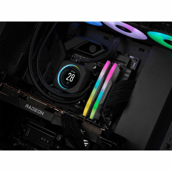 Corsair Vengeance RGB CMH64GX5M4B6000C36 geheugenmodule 64 GB 4 x 16 GB DDR5 6000 MHz (CMH64GX5M4B6000C36)