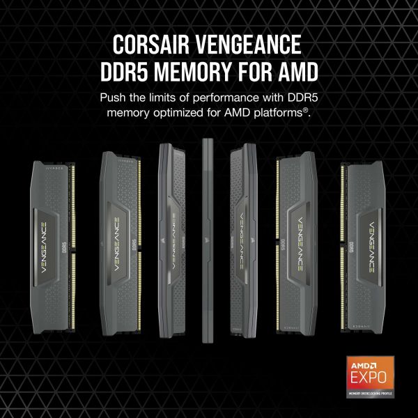 Corsair Vengeance CMK32GX5M2B6000Z30 geheugenmodule 32 GB 2 x 16 GB DDR5 6000 MHz (CMK32GX5M2B6000Z30)