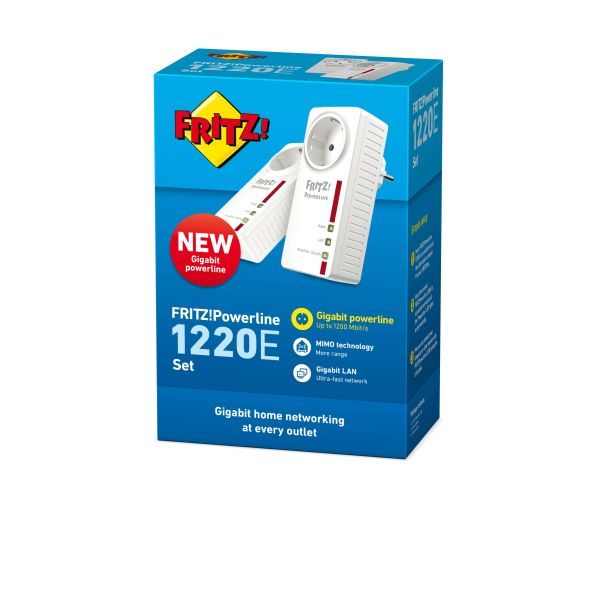 FRITZ!Powerline 1220E Set Edition International (20002753)