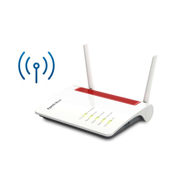 Box FRITZ! 6850 LTE draadloze router Gigabit Ethernet Dual-band (2.4 GHz / 5 GHz) 4G Wit (20002925)