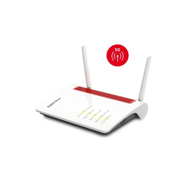 FRITZ!Box 6850 5G draadloze router Gigabit Ethernet Dual-band (2.4 GHz / 5 GHz) Wit (20002928)
