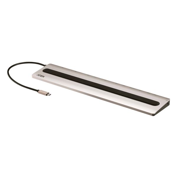 ATEN USB-C Multiport Dock met Power Pass-Through (UH3237)