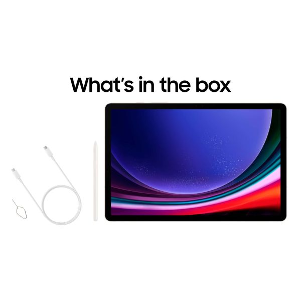 Samsung Galaxy Tab S9 SM-X710N 256 GB 27,9 cm (11") Qualcomm Snapdragon 12 GB Wi-Fi 6 (802.11ax) Android 13 Grafiet (SM-X710NZAEEUB)