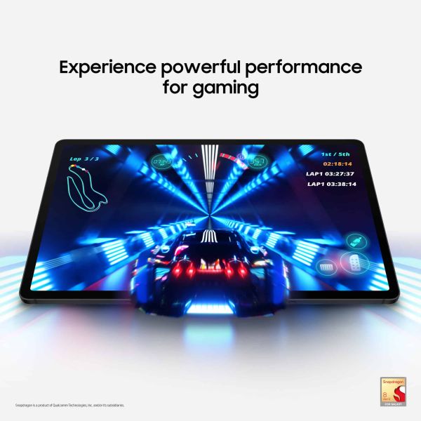 Samsung Galaxy Tab S9+ SM-X810N 256 GB 31,5 cm (12.4") Qualcomm Snapdragon 12 GB Wi-Fi 6 (802.11ax) Android 13 Grafiet (SM-X810NZAAEUB)
