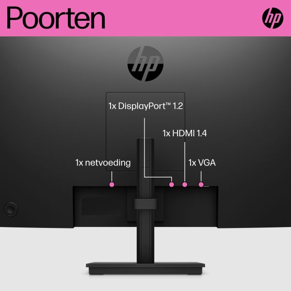 HP P24h G5 FHD-monitor (64W34AA)