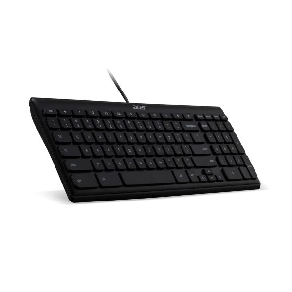 Acer GP.KBD11.00S toetsenbord USB QWERTY US International Zwart (GP.KBD11.00S)