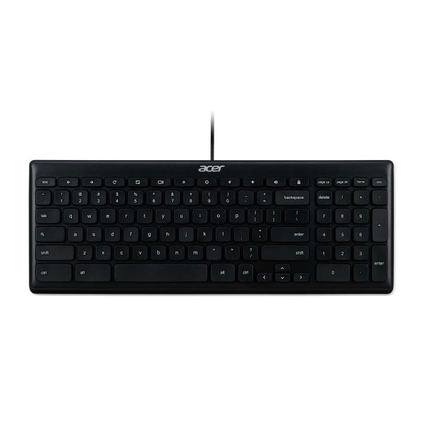 Acer GP.KBD11.00S toetsenbord USB QWERTY US International Zwart (GP.KBD11.00S)