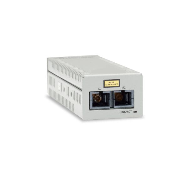 Allied Telesis DMC100/SC netwerk media converter 100 Mbit/s 1310 nm Multimode Grijs (AT-DMC100/SC-00) Allied Telesis DMC100/SC netwerk media converter 100 Mbit/s 1310 nm Multimode Grijs (AT-DMC100/SC-00)