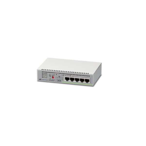 Allied Telesis AT-GS910/5-50 Unmanaged Gigabit Ethernet (10/100/1000) Grijs (AT-GS910/5-50)