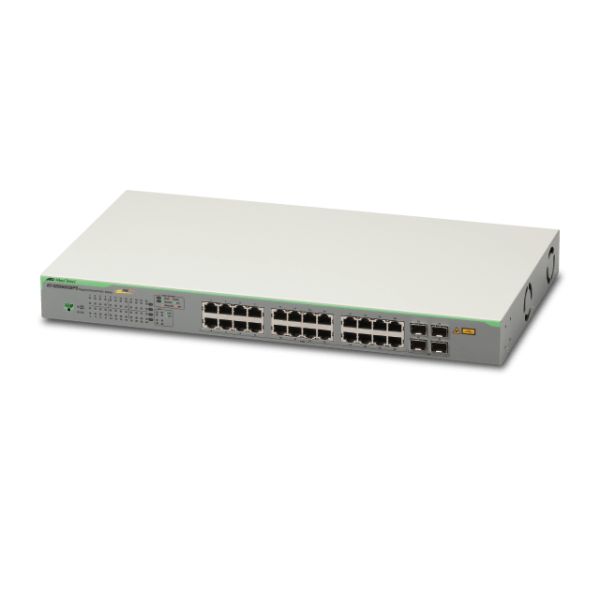 Allied Telesis GS950/28PS Managed Gigabit Ethernet (10/100/1000) Power over Ethernet (PoE) Grijs (AT-GS950/52PSV2-50) Allied Telesis GS950/28PS Managed Gigabit Ethernet (10/100/1000) Power over Ethernet (PoE) Grijs (AT-GS950/52PSV2-50)
