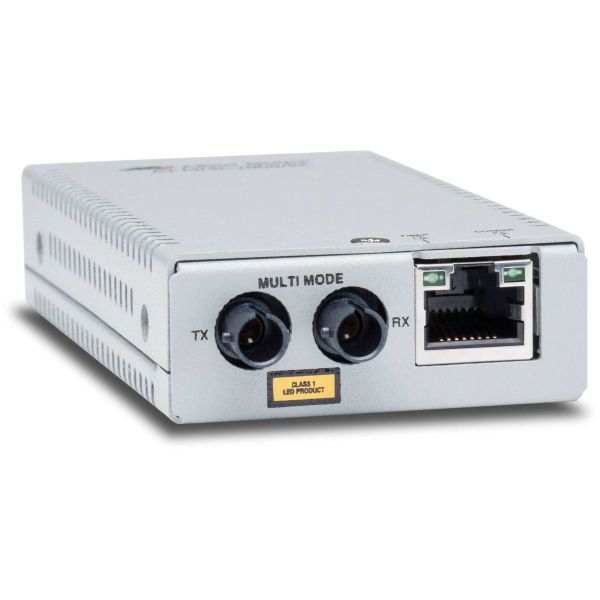 Allied Telesis AT-MMC2000/ST-960 netwerk media converter 1000 Mbit/s 850 nm Multimode Grijs (AT-MMC2000/ST-960) Allied Telesis AT-MMC2000/ST-960 netwerk media converter 1000 Mbit/s 850 nm Multimode Grijs (AT-MMC2000/ST-960)