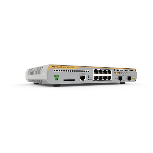 Allied Telesis AT-x230-10GT-50 Managed L3 Gigabit Ethernet (10/100/1000) Grijs (AT-X230-10GT-50) Allied Telesis AT-x230-10GT-50 Managed L3 Gigabit Ethernet (10/100/1000) Grijs (AT-X230-10GT-50)