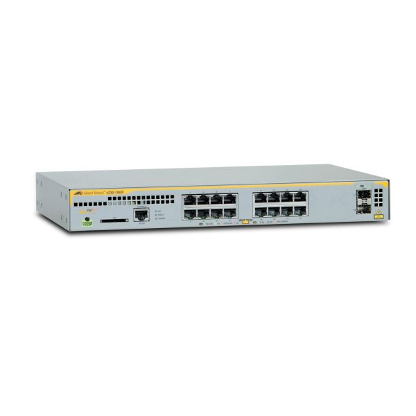 Allied Telesis AT-x230-18GP-50 Managed L2+ Gigabit Ethernet (10/100/1000) Power over Ethernet (PoE) Grijs (AT-X230-18GP-50)