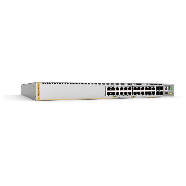 Allied Telesis AT-x530L-28GPX-50 Managed L3+ Gigabit Ethernet (10/100/1000) Power over Ethernet (PoE) 1U Grijs (AT-X530L-28GPX-50)