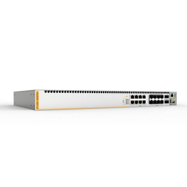 Allied Telesis X550-18XSPQM Managed 10G Ethernet (100/1000/10000) Power over Ethernet (PoE) Zilver (AT-X550-18XSPQM-30)