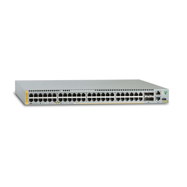Allied Telesis AT-x930-52GPX Managed L3 Gigabit Ethernet (10/100/1000) Power over Ethernet (PoE) Grijs (AT-X930-52GPX) Allied Telesis AT-x930-52GPX Managed L3 Gigabit Ethernet (10/100/1000) Power over Ethernet (PoE) Grijs (AT-X930-52GPX)