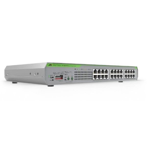 Allied Telesis GS920/24 Unmanaged L2 Gigabit Ethernet (10/100/1000) 1U Grijs (GS920/24-30)