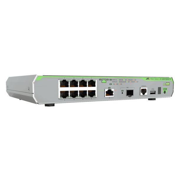 Allied Telesis AT-GS970EMX/10-50 netwerk-switch Managed L3 Gigabit Ethernet (10/100/1000) Grijs (GS970EMX/10-50)